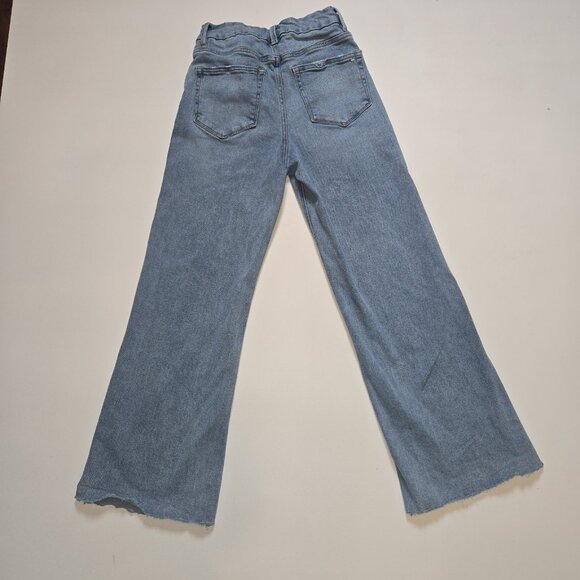 Classic Denim Wide Leg Jeans - Picture 6 of 10